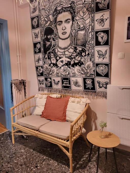 Viva La Frida Boho Apartment In Central Ateny Zewnętrze zdjęcie